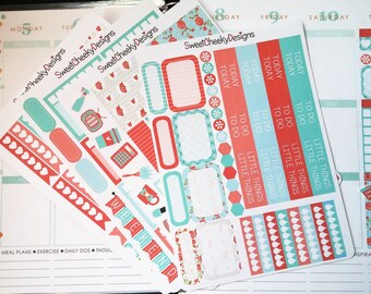 Shabby Chic Weekly Planner Kit! Available for Erin Condren Life Planner or MAMBI/Happy Planner