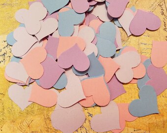 Die Cut, Paper Hearts. #B-44