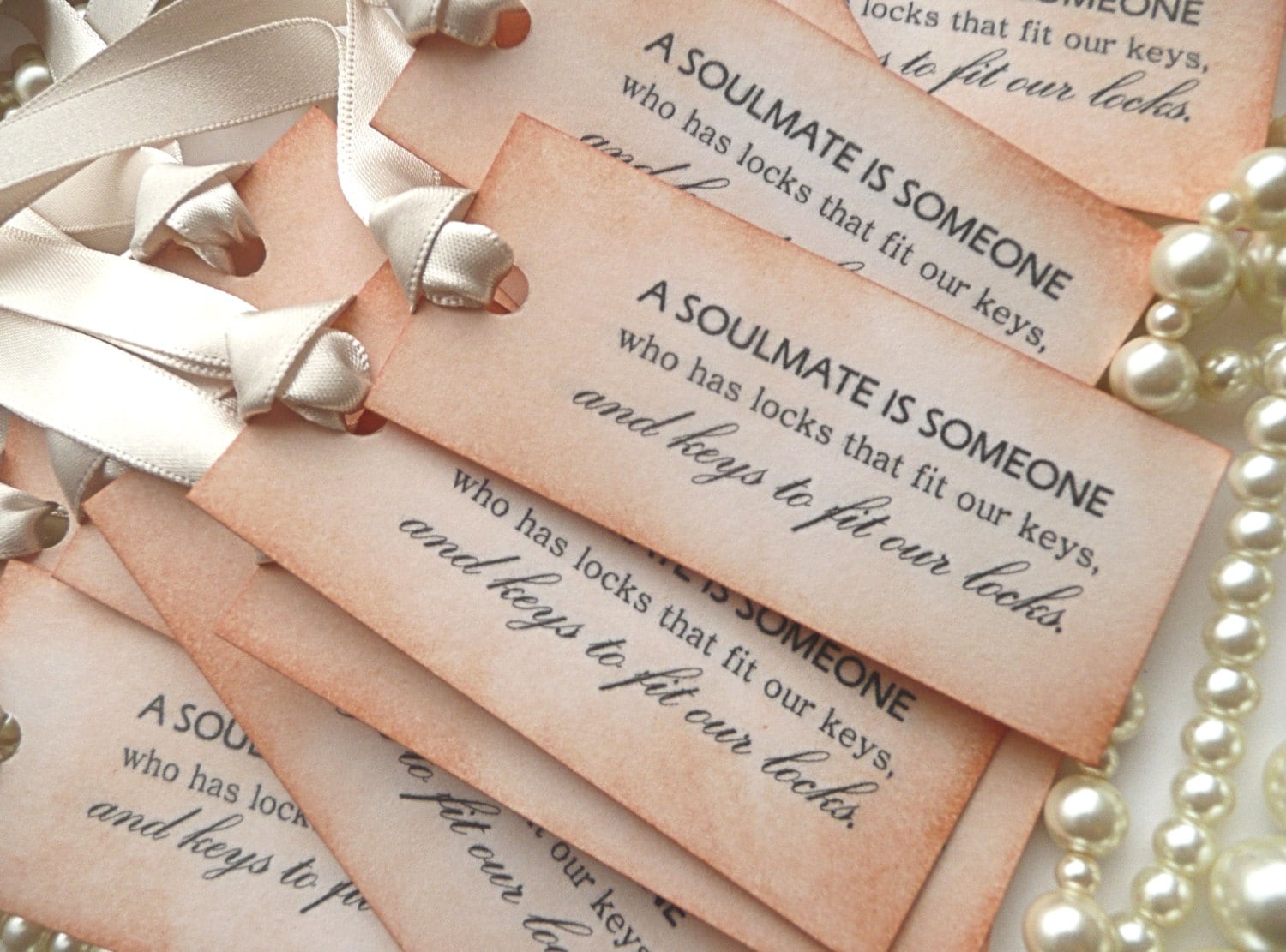 Vintage Wedding Favor Tags 8