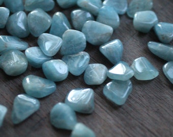 Aquamarine Small Tumbled Stone T73