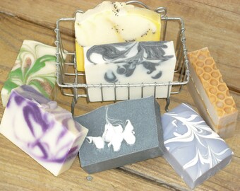6 Soaps for 31 DOLLARS- Artisan Soap-Cold Process Handmade Soap-Priority Mail