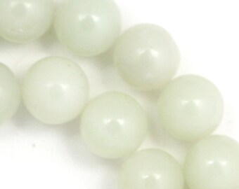 New "Jade" Beads - 12mm Round