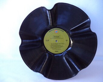 1967 PETULA CLARK These Are My Songs Vinyl Record Bowl. RePurposed Vinyl Record. Record Bowl. Petula Clark Fan Gift. Music Room Decor.