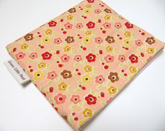 Reusable Snack Bag, Eco Sandwich Bag, Flowers Snack Bag, Reusable Snack Bag, Floral Flower Snack Bag, Back To School