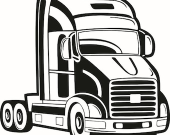Free Free 136 Semi Truck Svg SVG PNG EPS DXF File