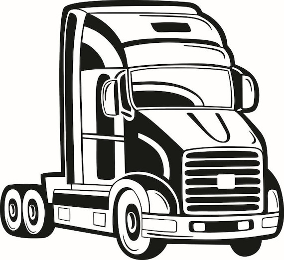 Free Free 52 18 Wheeler Semi Truck Svg SVG PNG EPS DXF File