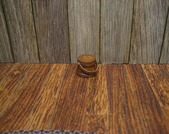 Dollhouse Miniature Firkin Bucket