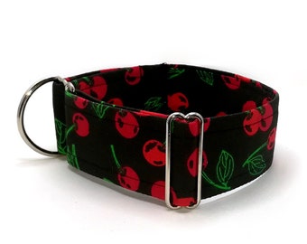 Dog Collar Cherry, Martingale, stop