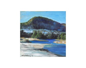Beehive Mountain, Maine landscape