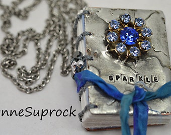 Little Book Necklace - 8