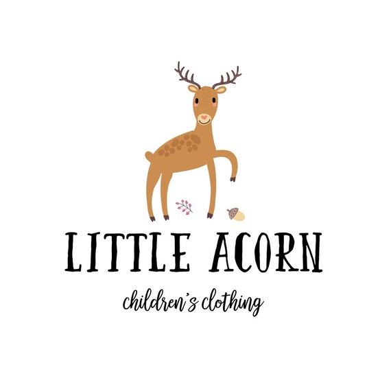 Deer Logo Logo For Children Children Logo Baby Clothes