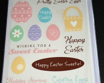 Easter Rub ons from Hot Fudge Studio