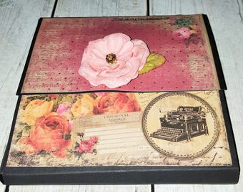 Vintage Large Wallet Style Folio