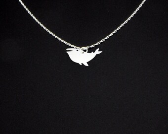 Humpback Whale Necklace - Humpback Whale Jewelry - Humpback Whale Gift