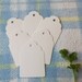 100 White gift tags, hang tags, price tags, favor White tags, wedding tags, party tags, birthday tags, blank tags, blank White gift tags