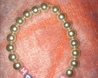 Pearl mermaid bracelet