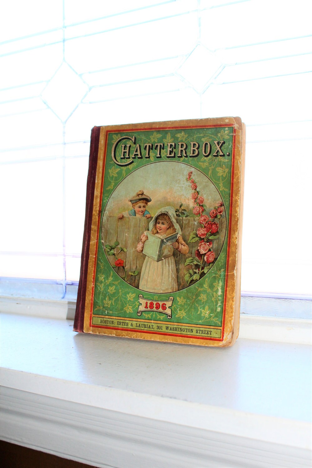 Antique Children's Book Chatterbox 1896