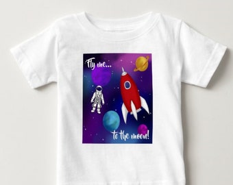 Fly Me To The Moon Baby's T-shirt