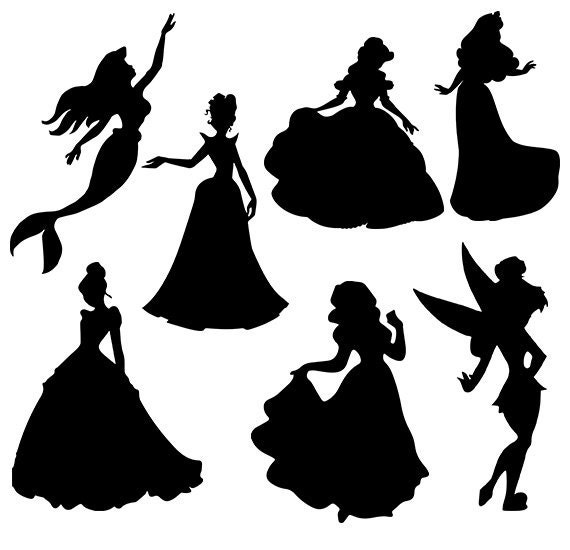 Download Disney SVG Princess collection for Cricut Scanncut