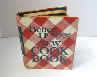 Vintage Better Homes and Gardens Cook Book 1969 2nd Printing