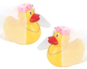 SALE Mrs and Mrs Wedding Rubber Ducks 500-183