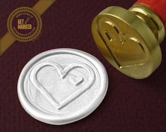 You are in my heart - Wax Seal Stamp by Get Marked (WS0158)