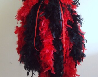 Burlesque Bustle Belt RED BLACK US 4 -10