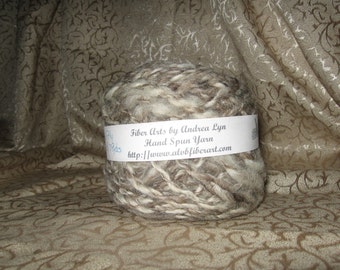 Hand Spun Two-Ply Wool Yarn