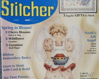 The Cross Stitcher April 1996 Magazine Volume 13 Number 1