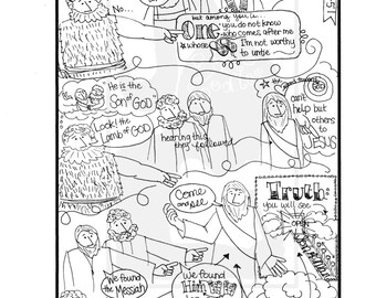 Bible Doodle Study Guide for Revelation 15-16 The 7 Angels