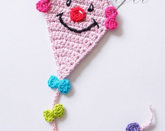 Crochet applique, WindDragon, Handmade