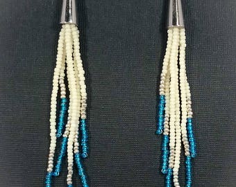 Beaded Tassel Earrings