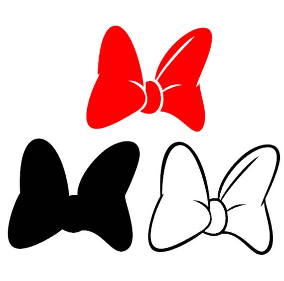 Minnie Bow Free Svg