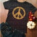 Peace Mandala Instant Download for Electronic Cutters silhouette cricut vinyl digital decal hippie boho chic t shirt heat transfer
