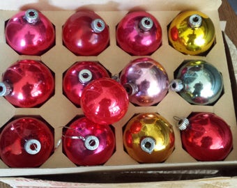Vintage Glass Christmas Ornaments