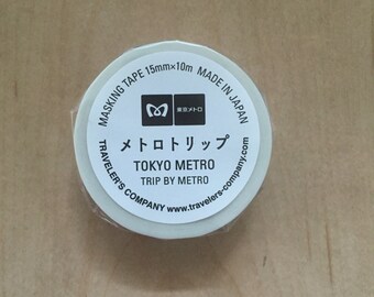 Travelers factory x Tokyo Metro Tape