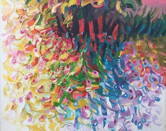 Fedir Panchuk original oil painting on canvas "Display"