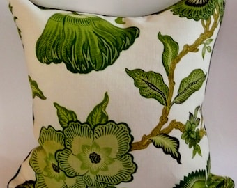 Hot House Flowers Pillow Cover