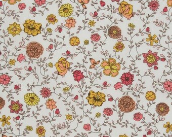 Flora Fusion - Liberty London tana lawn fabric