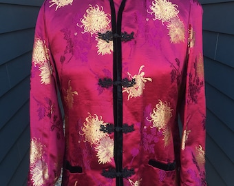 Vintage Chinese Brocade Jacket // Vintage Jacket // Brocade Jacket