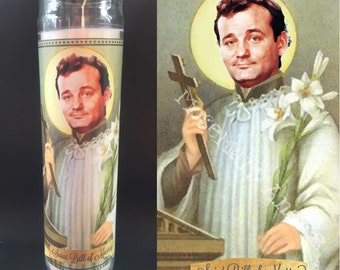 Bill Murray Devotional Prayer Saint Candle