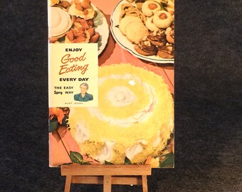 Spry Recipe Book - Vintage 1949 - Aunt Jenny's Can't Fail Pastry Method