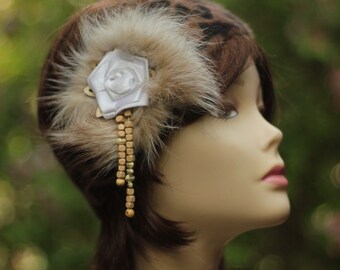 Winter headbands Womens ear warmers Wool warm Headband ear warmers music festival 1970 Boho ear warmers headbands Winter ear warmers Boho.