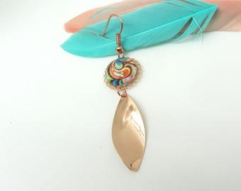 Kit Bohol Pale Rose Gold Earrings