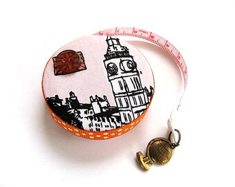 Tape Measure London England Retractable Measuring Tape