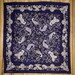 UnBranded Dark Blue Vintage Bandana All Cotton Paisley Patterns