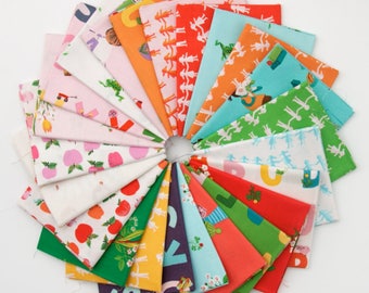 Kinder - Half Yard Bundle by Heather Ross - Full Collection 23 prints