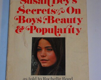 1972 Susan Dey's Secrets on Boy, Beauty & Popularity Partridge Family TV tie-in vintage paperback book Tiger Beat
