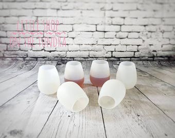 Silicone Cocktail Glass - Unbreakable - Reusable - Dishwasher Safe