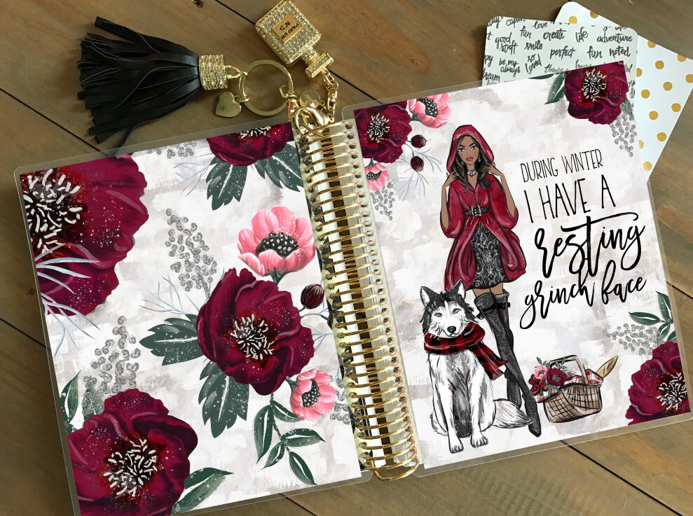 Original Stylish Planner™ Cover Set Winter Girl: For use